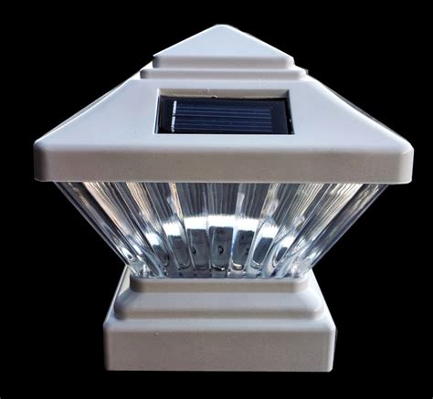 4x4 fence post solar lights.